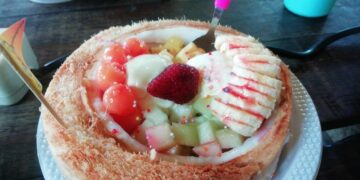 Alooha Coconut Ice Cream, es krim padang, kuliner padang