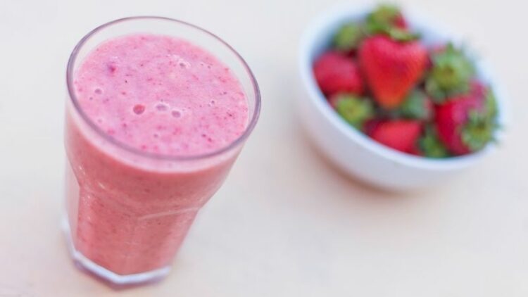 resep smothie strawberry, resep smothie strawberry yogurt