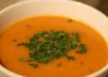 sup wortel bumbu rendang, sup wortel